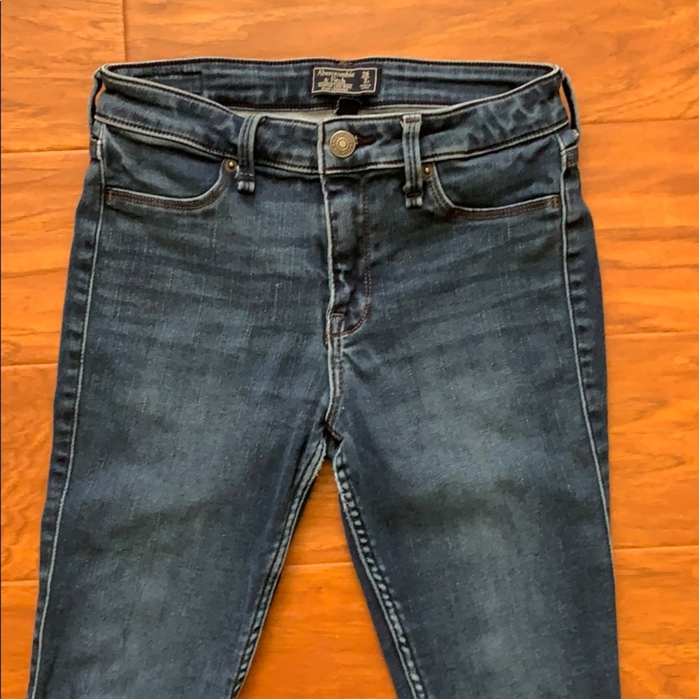 Abercrombie and Fitch denim skinny jeans